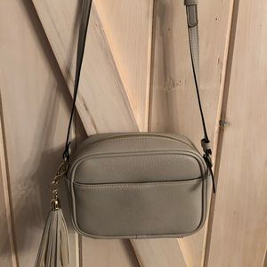 Gray medium size purse from Kate&Alex
